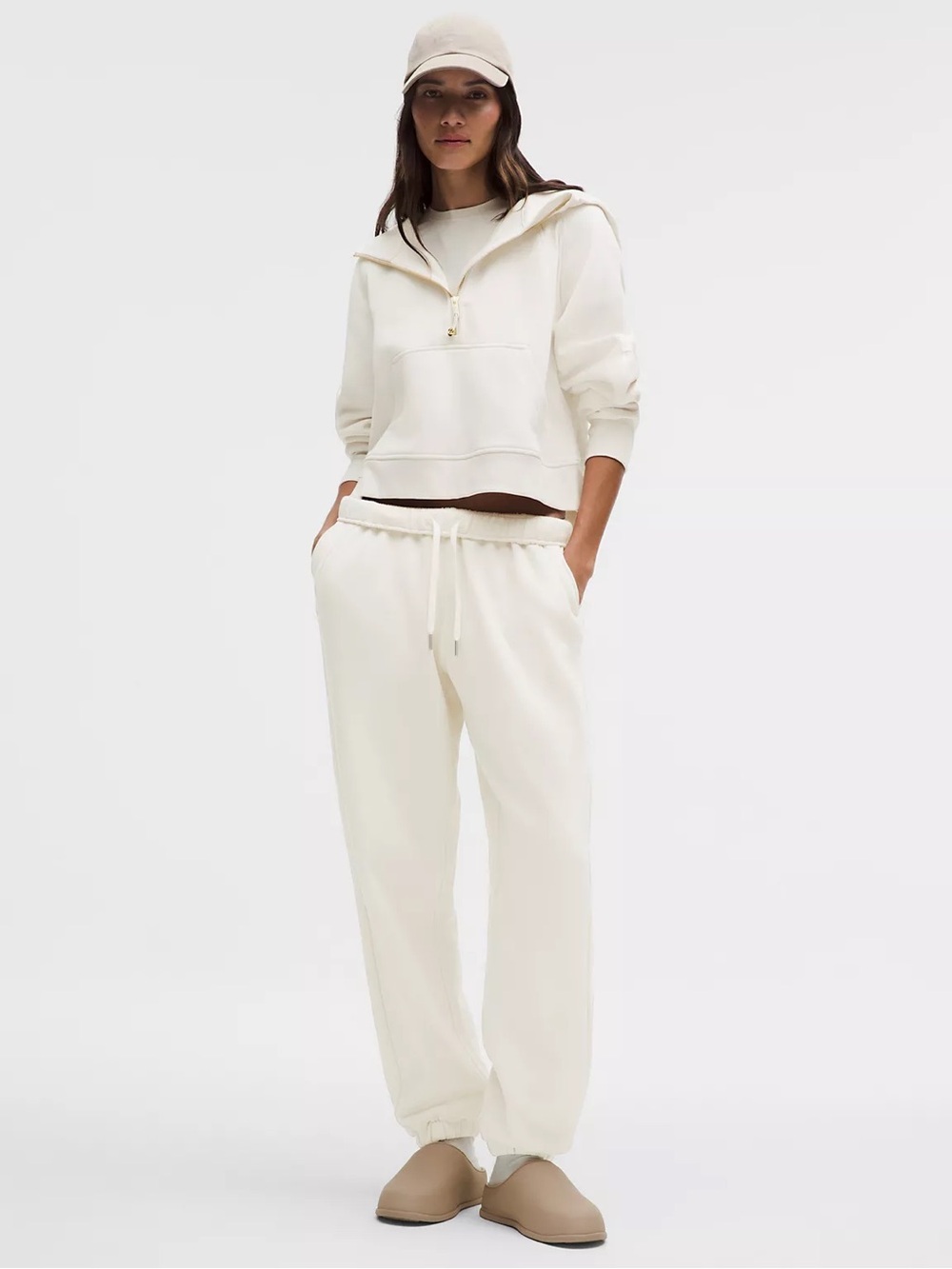 lululemon athletica white oversized sweat